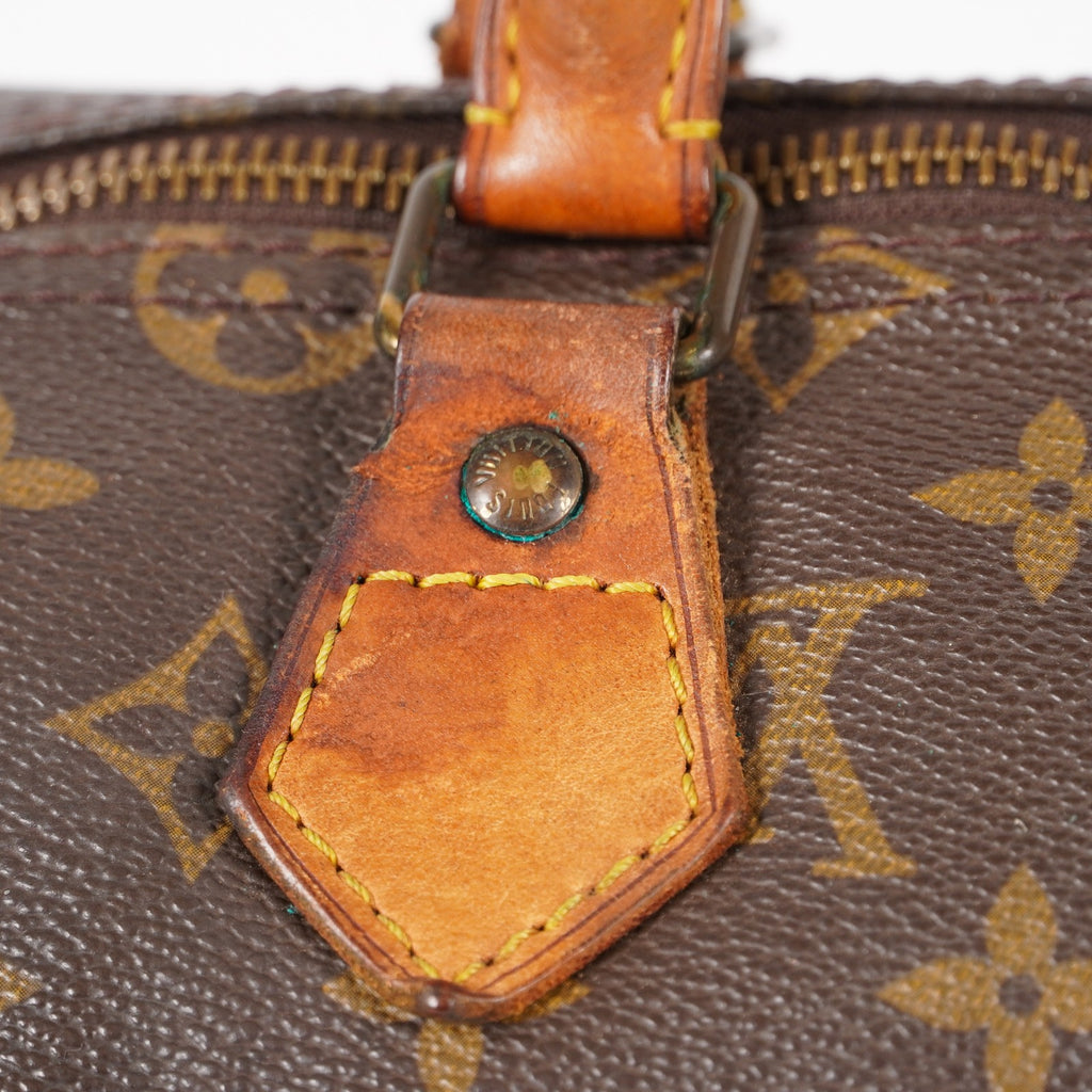 Authentic Louis Vuitton Monogram Speedy 35 M41524 Handbag used 05E075940029