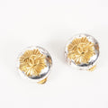 CHANEL Earrings Coco Mark CC Gold Tone Logo Medal Round Coin 05E601870016