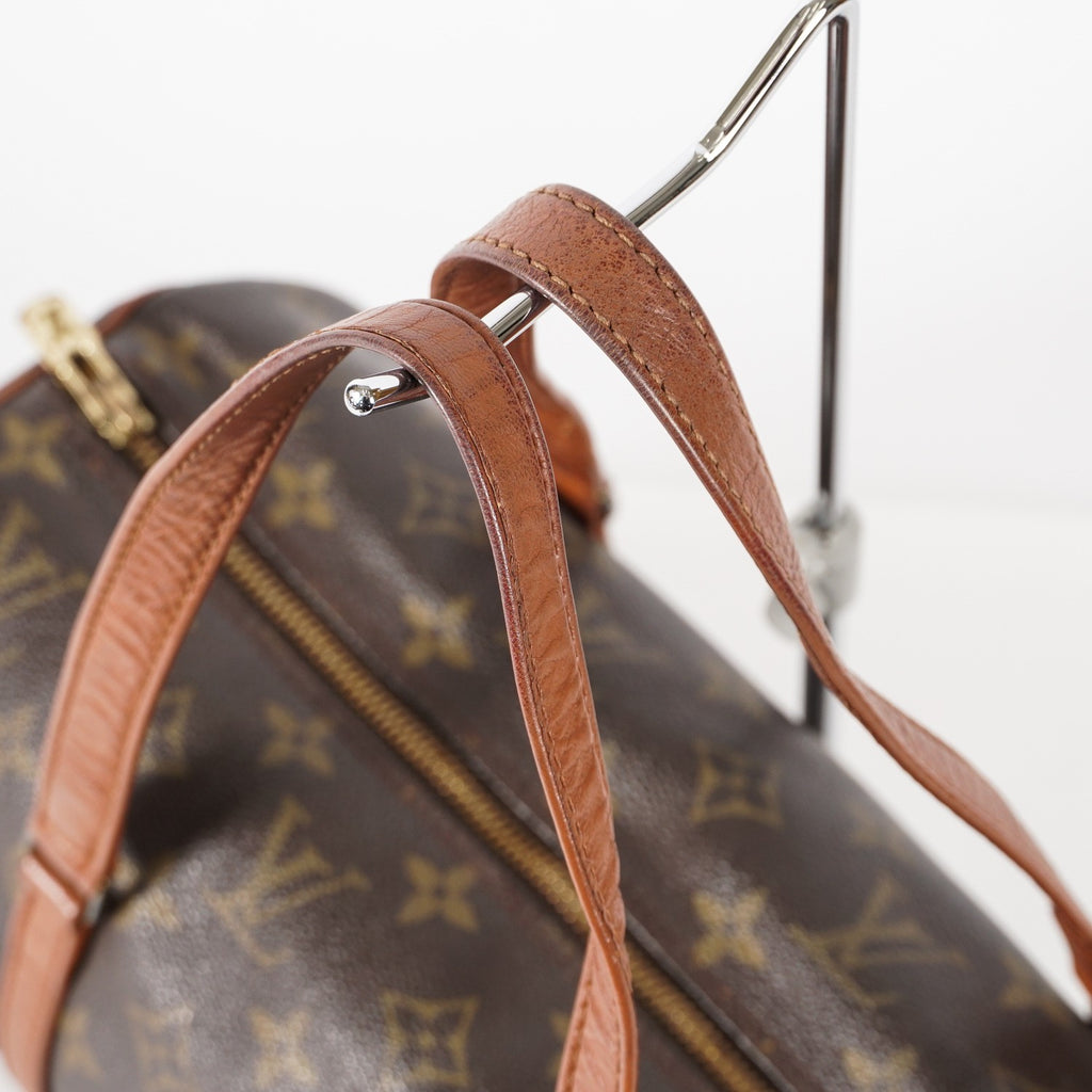 Auth LOUIS VUITTON Monogram Papillon 30 M51365 Handbag W/Pouch used 12E145500020