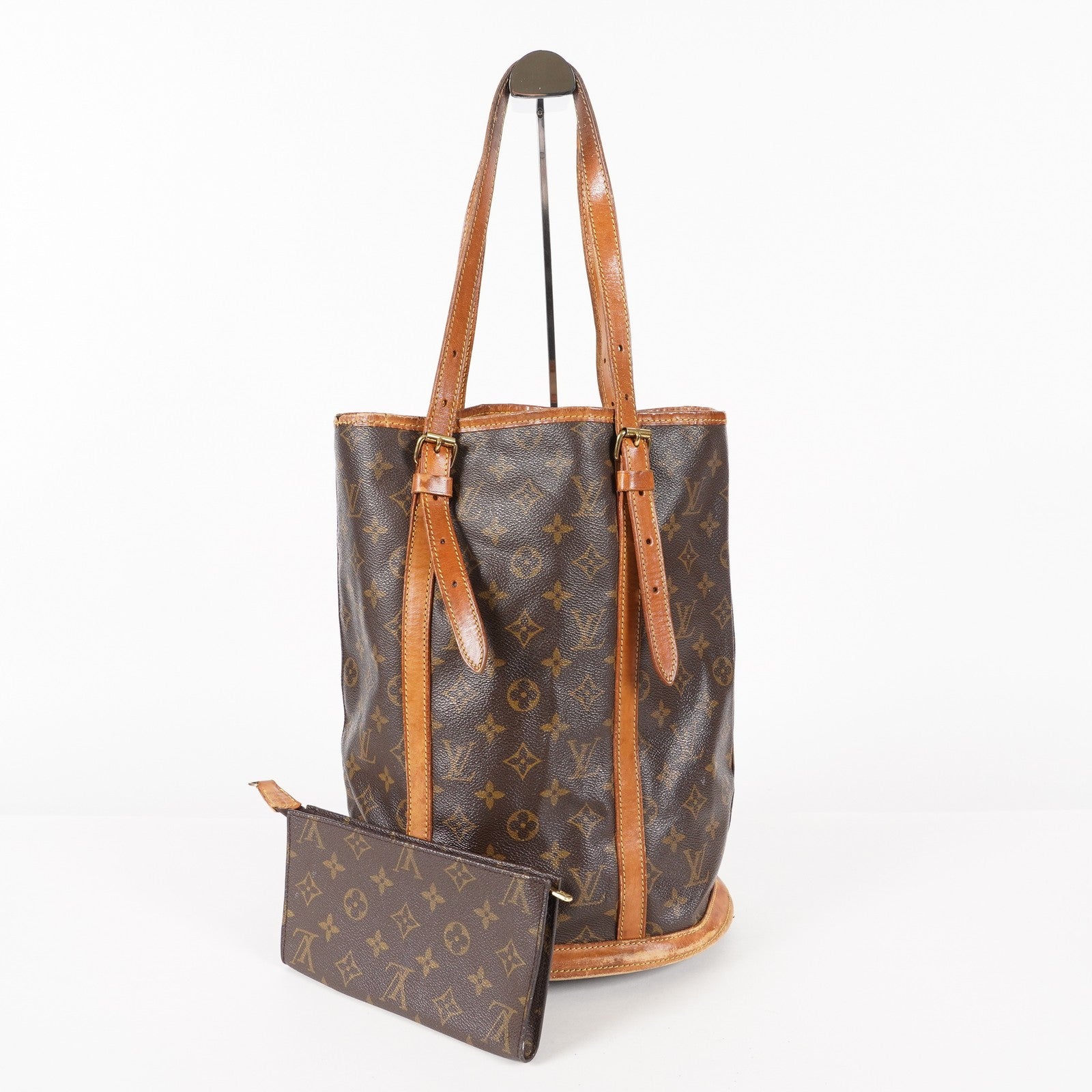 LOUIS VUITTON Monogram Bucket GM M42236 Shoulder Bag LV 05E143190013