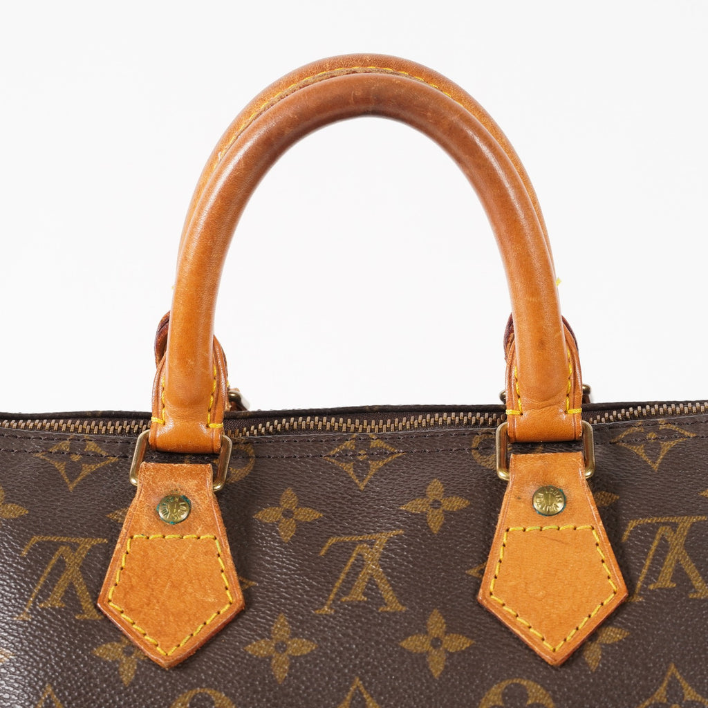 Authentic Louis Vuitton Monogram Speedy 25 Handbag vintage M41528 03E068030011
