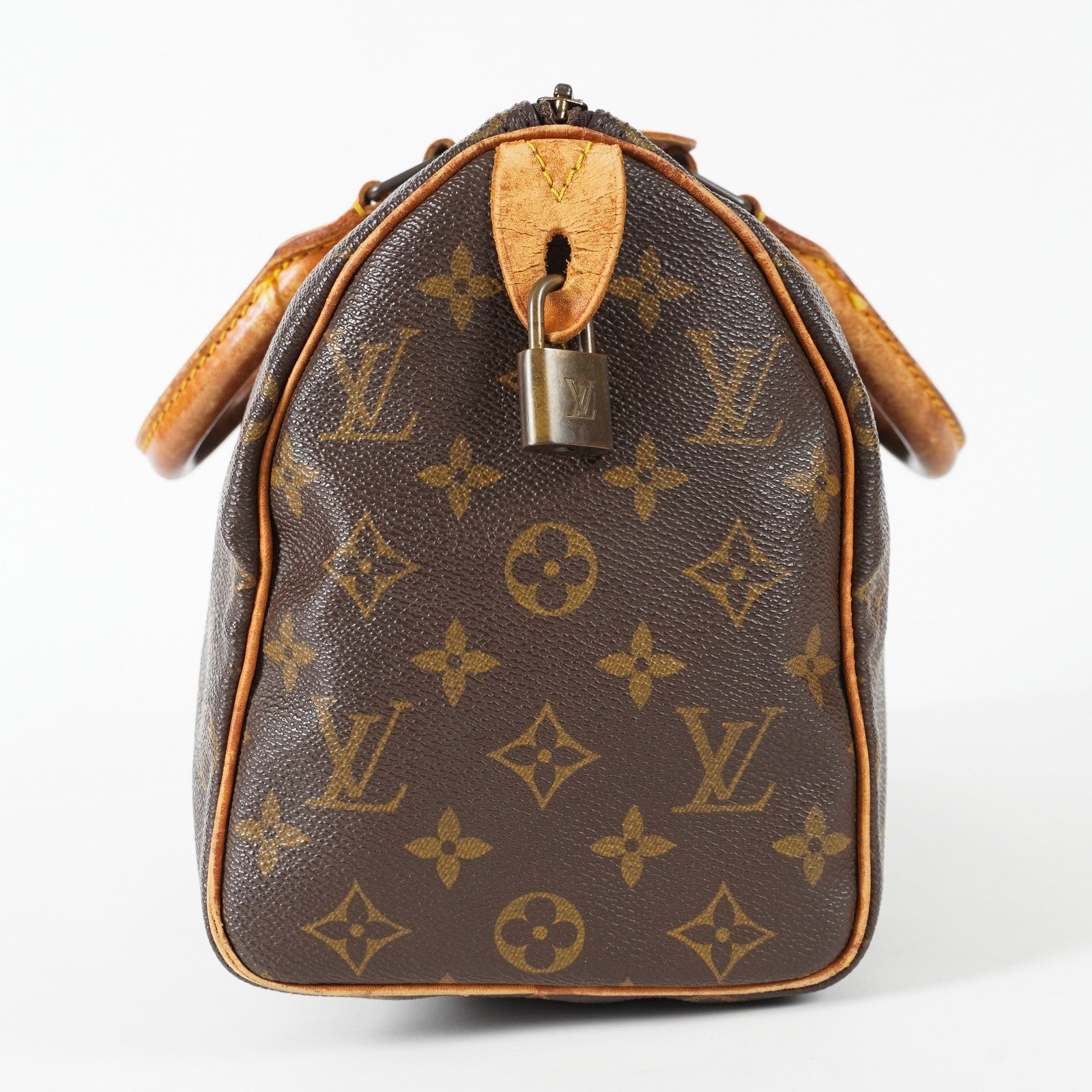 Authentic Louis Vuitton Monogram Speedy 25 M41528 Handbag vintage 03A186234827