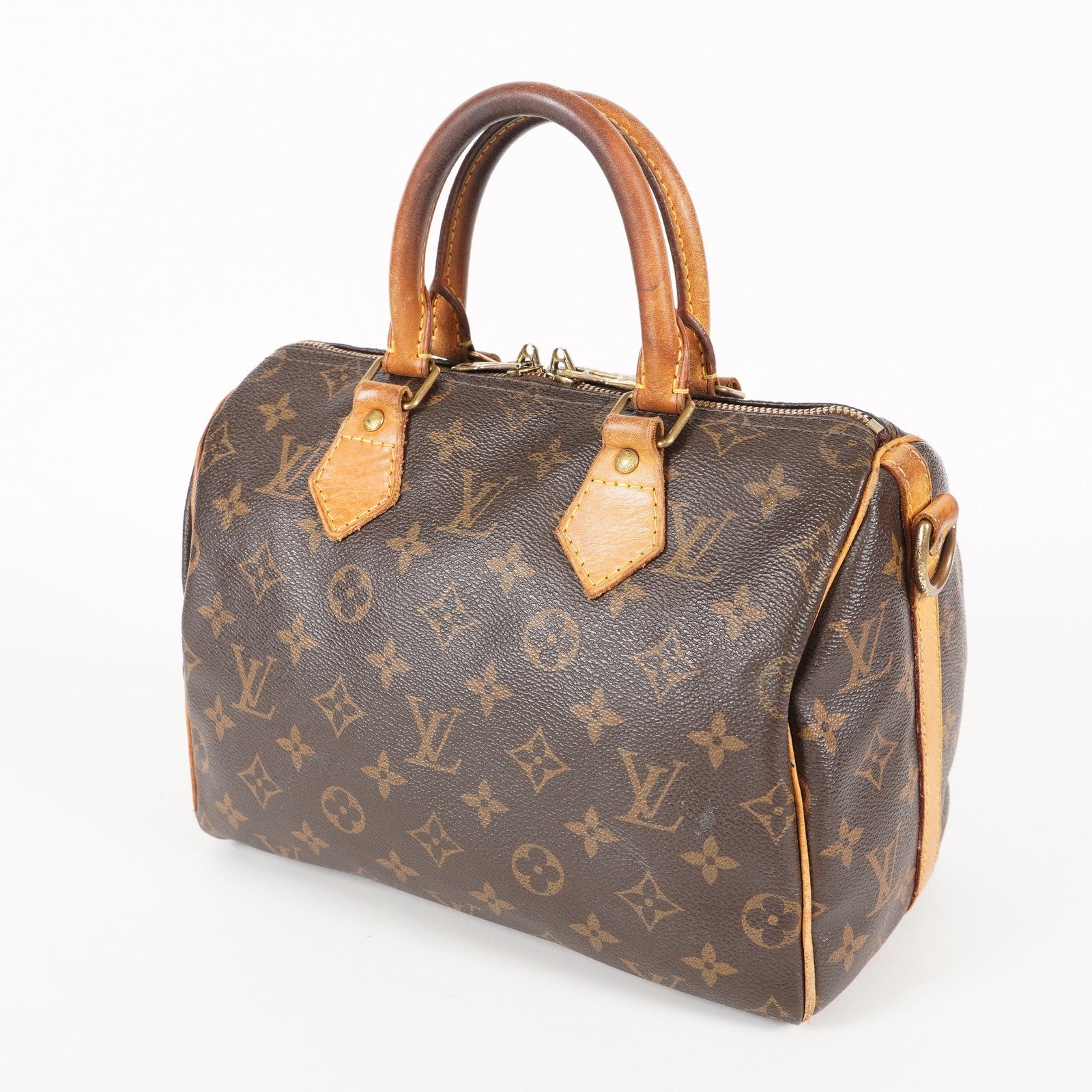 Authentic Louis Vuitton Monogram Speedy 25 M41113 Boston Bag 05E245940029
