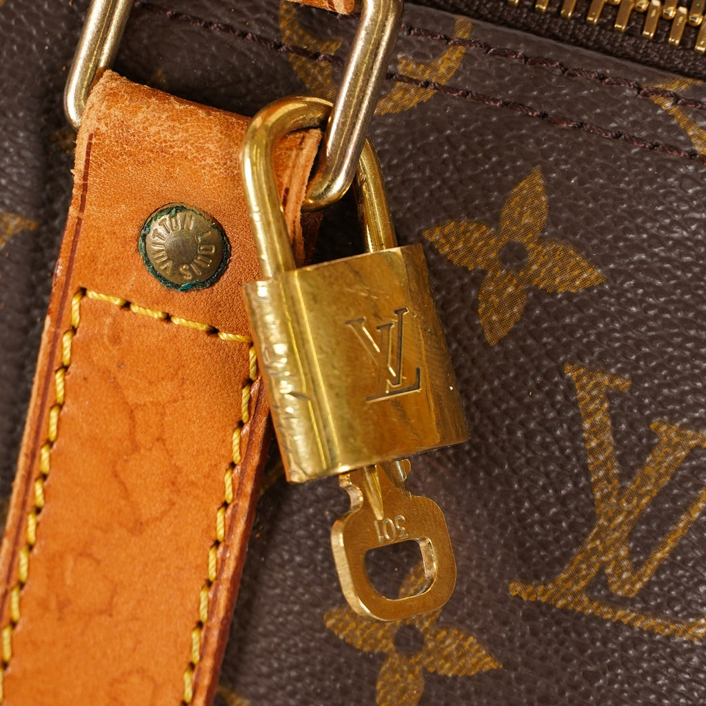 LOUIS VUITTON Keepall 50 M41426 Monogram Boston Bag Brown vintage 03T125800006