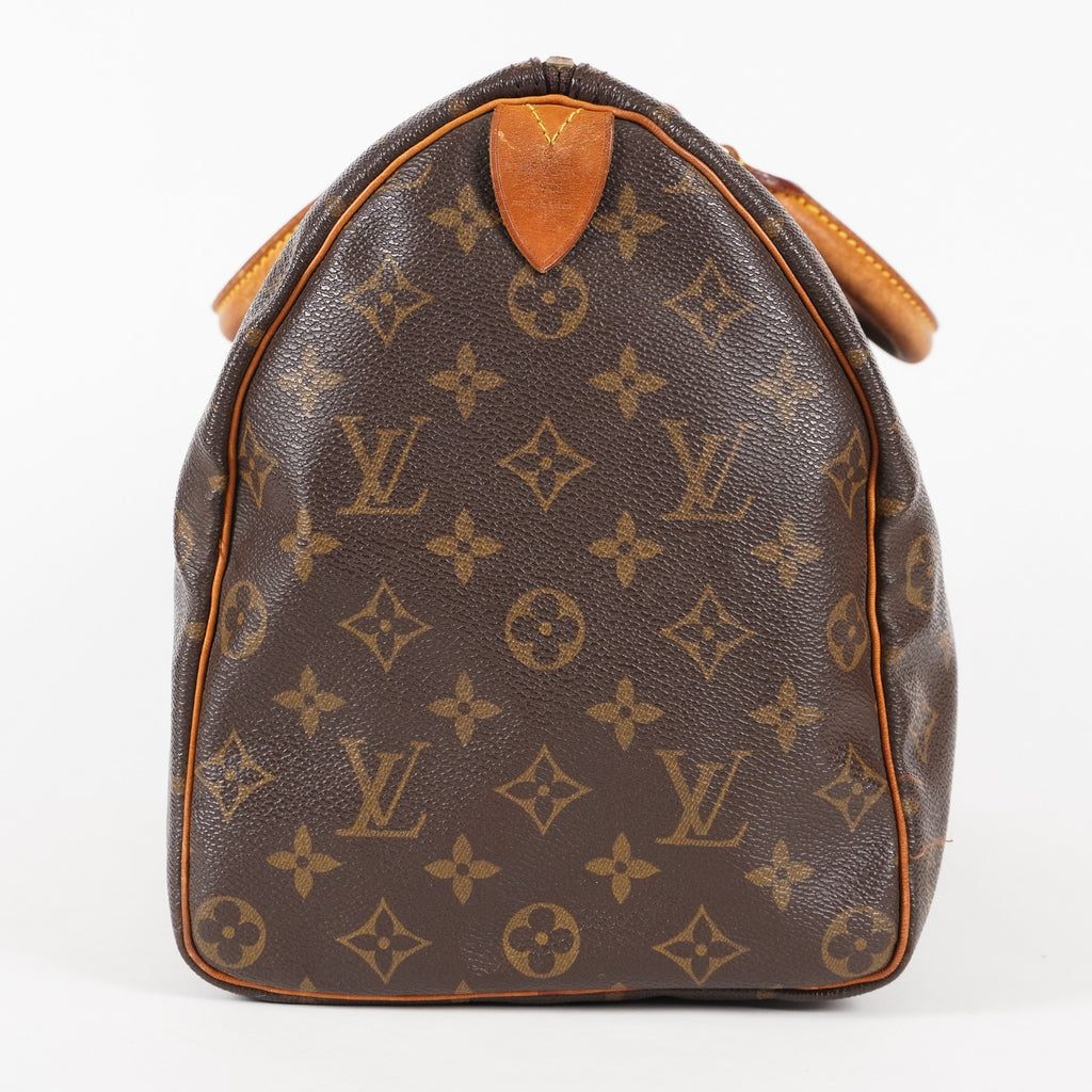 Authentic Louis Vuitton Monogram Speedy 35 M41524 Handbag 03A075948806