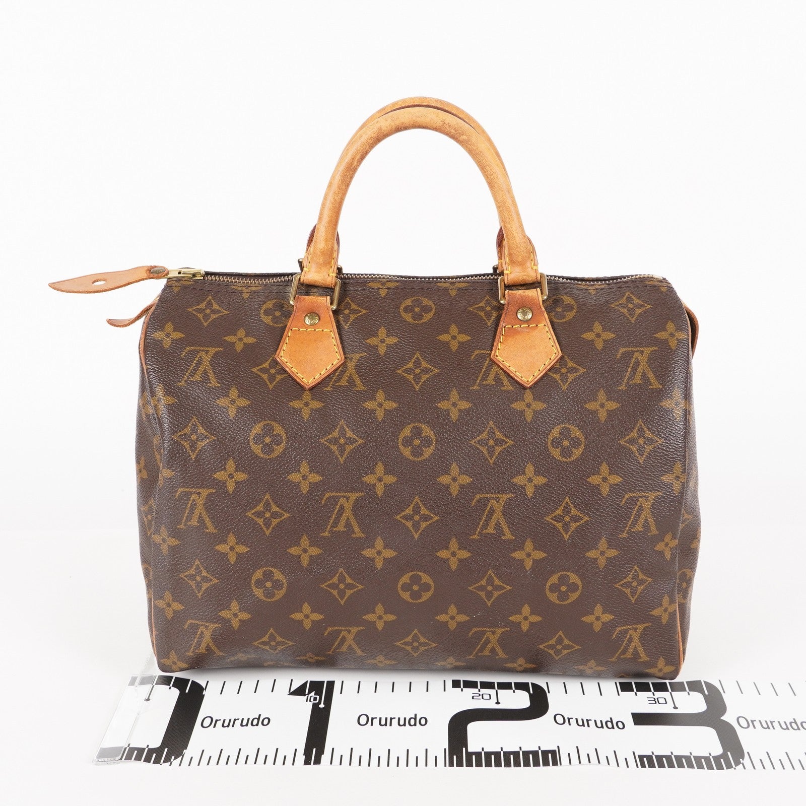 Authentic Louis Vuitton Monogram Speedy 30  Handbag M41526 vintage 05E125830029