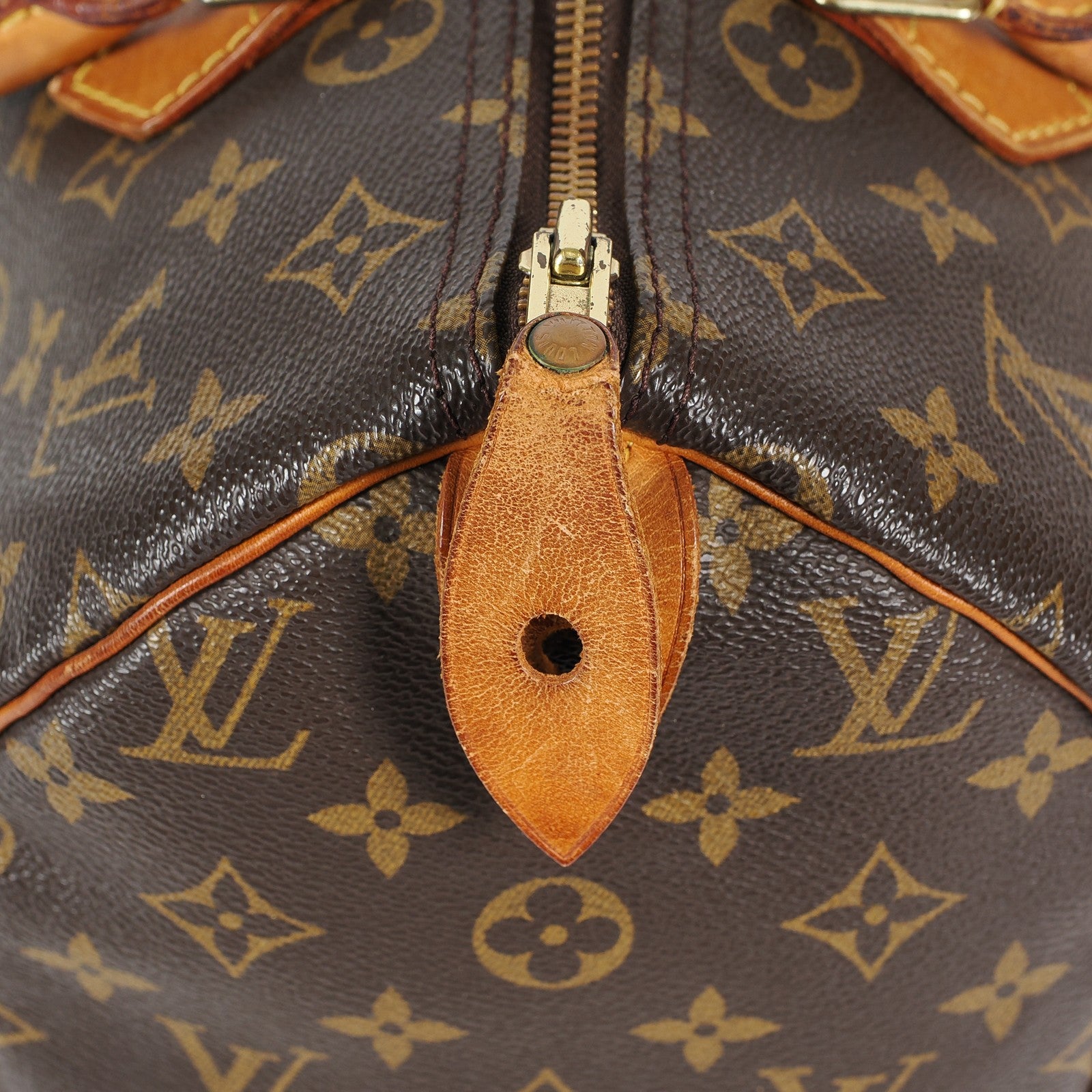 Authentic Louis Vuitton Monogram Speedy 30 M41526 Handbag vintage 04A196234807