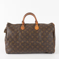 Authentic Louis Vuitton Monogram Speedy 40 Hand Boston Bag M41522 03E194510002