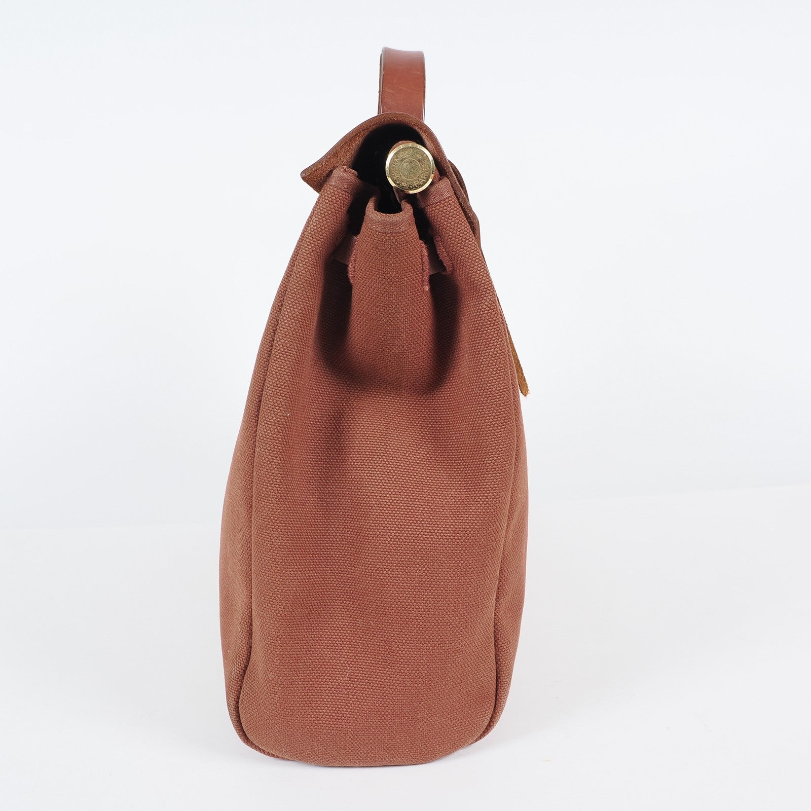 Hermes Herbag 39 Canvas Leather Handbag 04A114400006