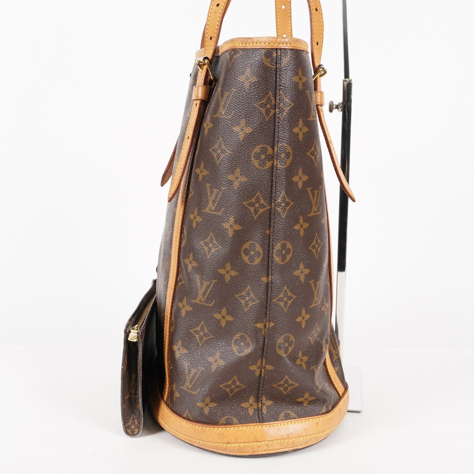 LOUIS VUITTON Monogram Bucket GM M42236 Shoulder Bag LV 05E143190013