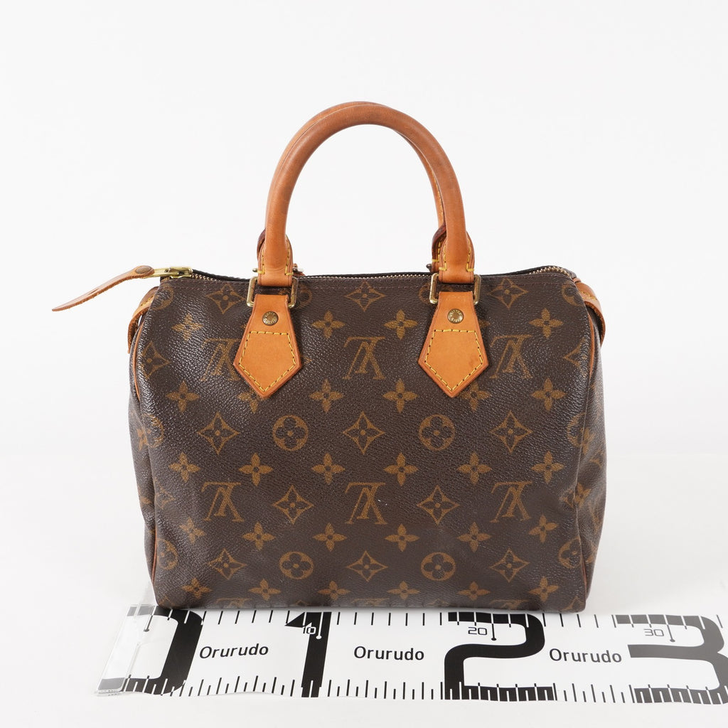 Authentic Louis Vuitton Monogram Speedy 25 Handbag vintage M41528 03E117810011