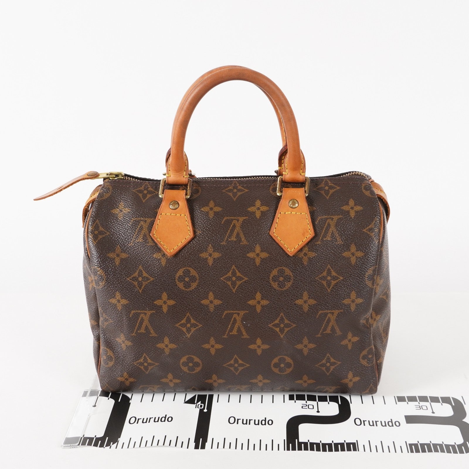 Authentic Louis Vuitton Monogram Speedy 25 Handbag vintage M41528 03E117810011