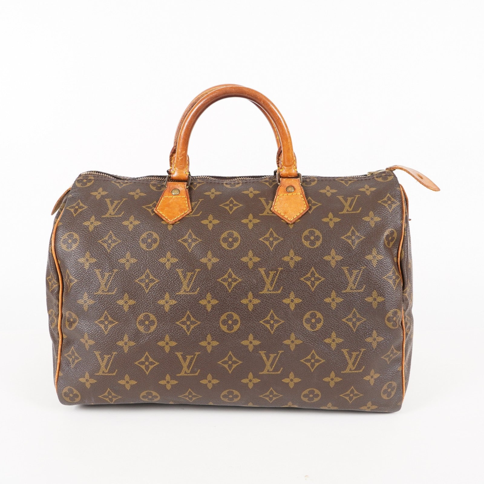 Authentic Louis Vuitton Monogram Speedy 35 M41524 Handbag used 05E256006029