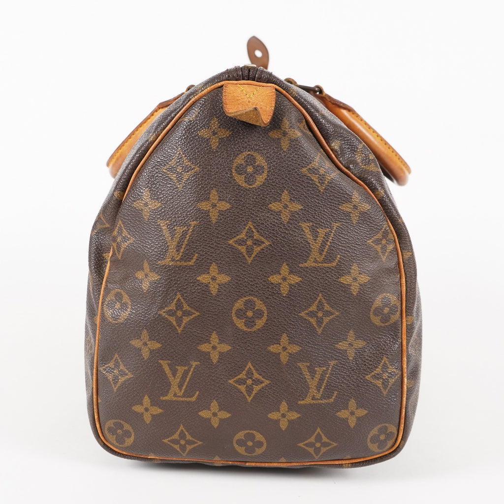 Authentic Louis Vuitton Monogram Speedy 35 M41524 Handbag used 05E075940029