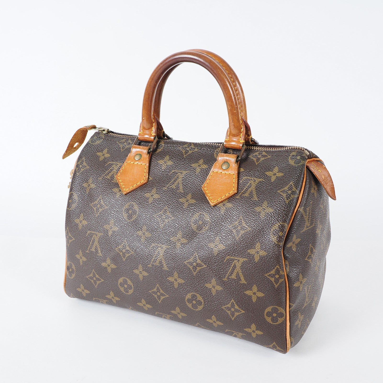 Authentic Louis Vuitton Monogram Speedy 25 Handbag vintage M41528 04A076234807