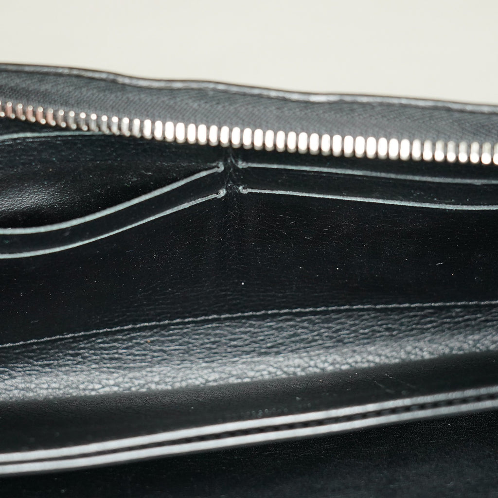 Louis Vuitton Monogram Mahina Zippy Zip-Around Wallet Noir M61867 03T093500009
