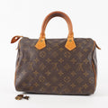 Authentic Louis Vuitton Monogram Speedy 25 M41528 Handbag vintage 02E037370018