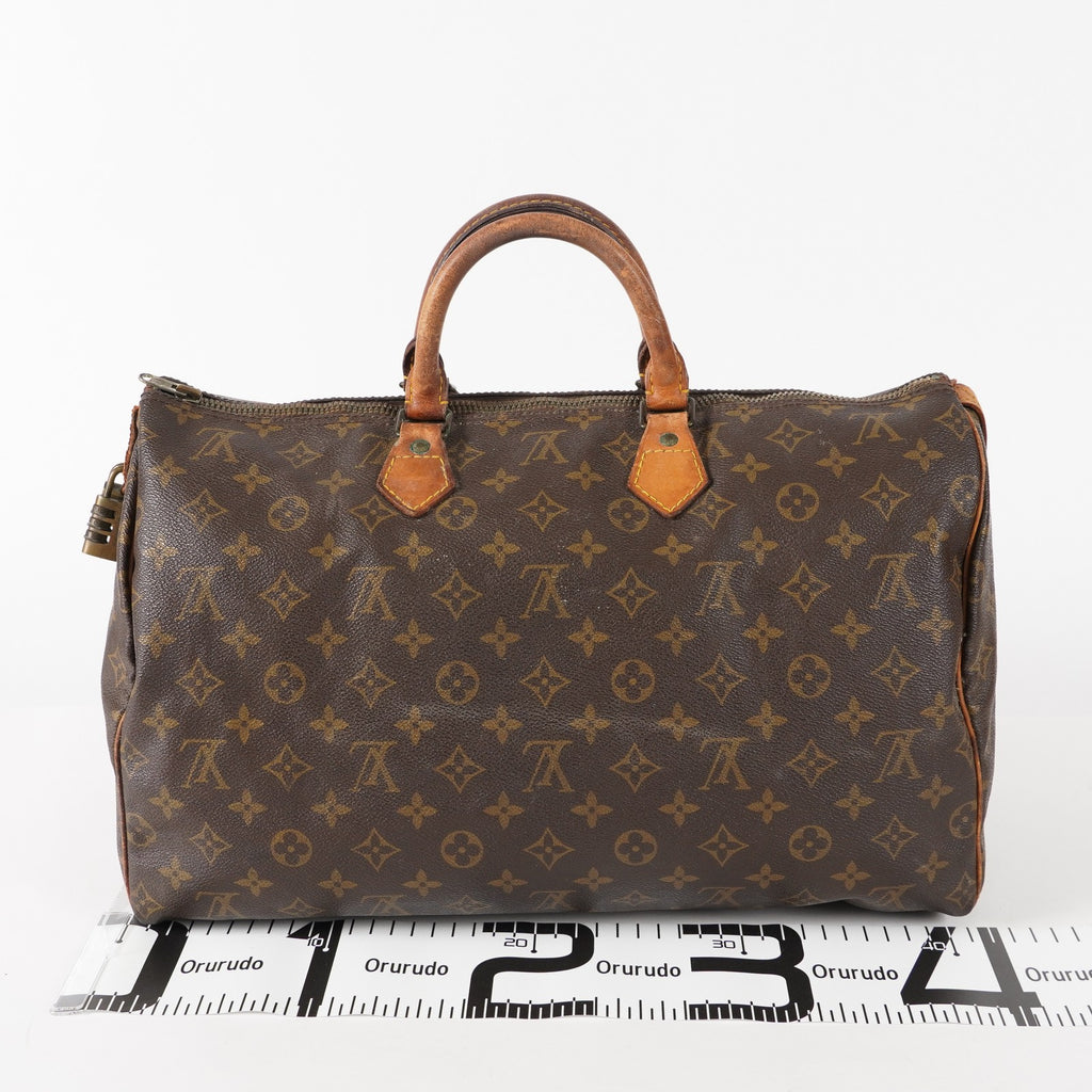 Authentic Louis Vuitton Monogram Speedy 40 Hand Boston Bag M41522 03E194510002