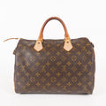 Authentic Louis Vuitton Monogram Speedy 30  Handbag M41526 vintage 05E284730029