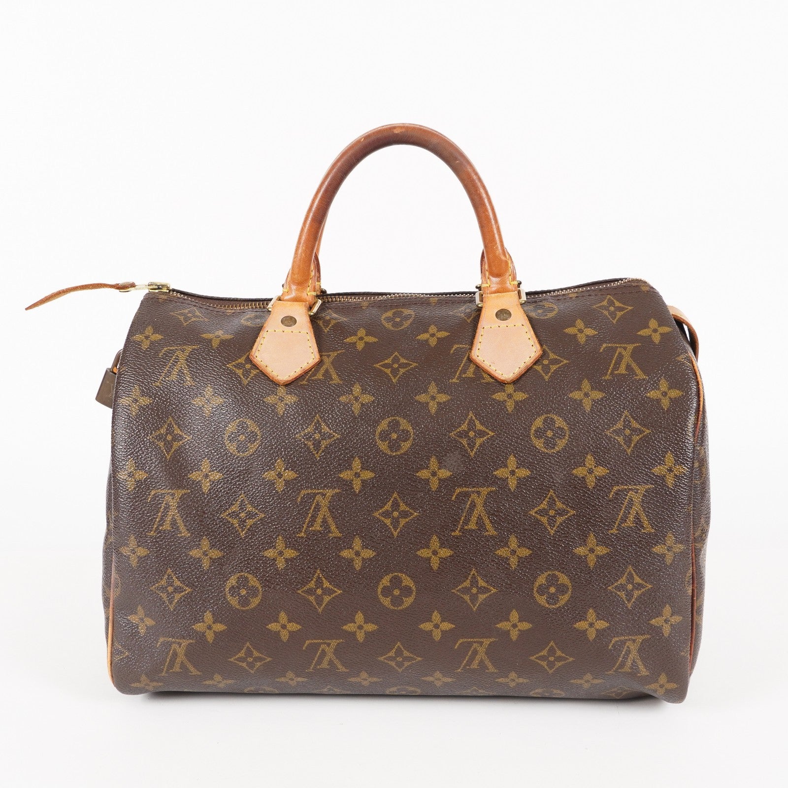 Authentic Louis Vuitton Monogram Speedy 30  Handbag M41526 vintage 05E284730029