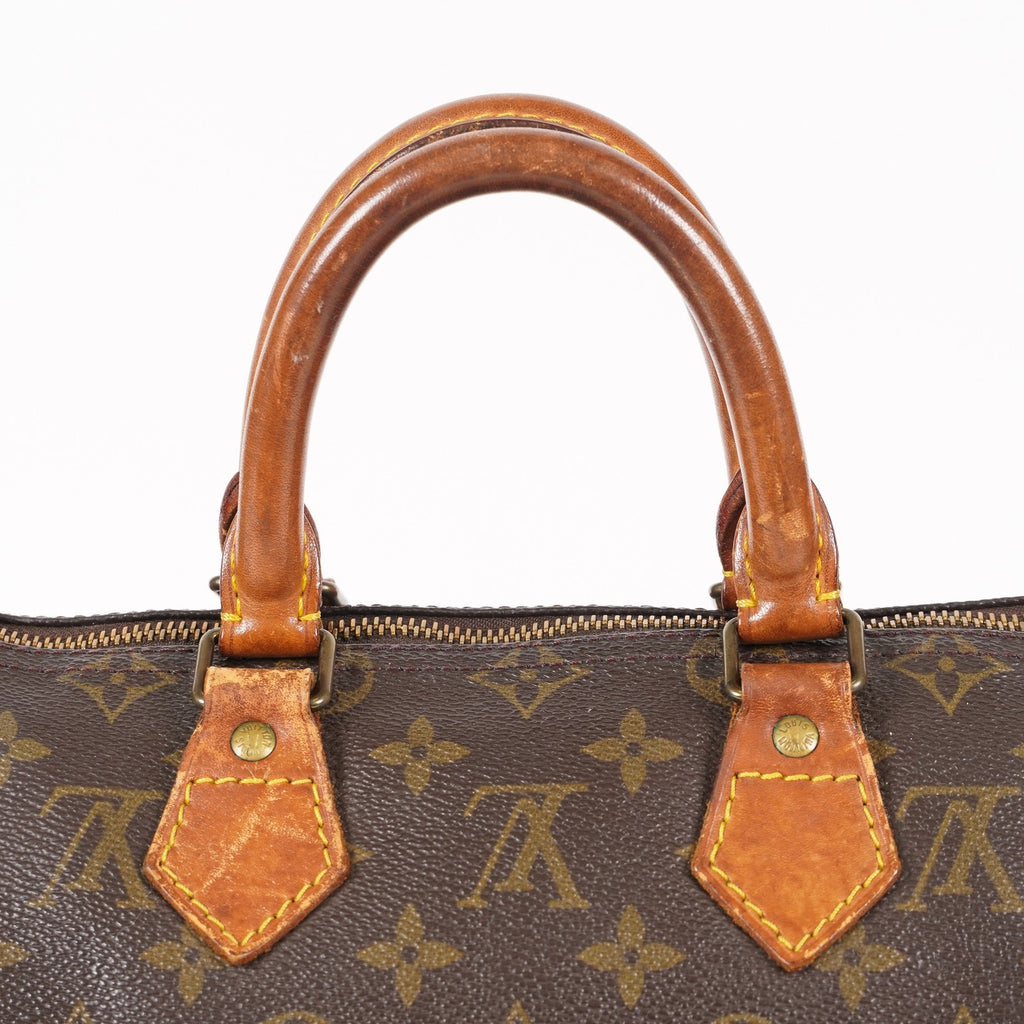 Authentic Louis Vuitton Monogram Speedy 25 Handbag vintage M41528 06E506234803