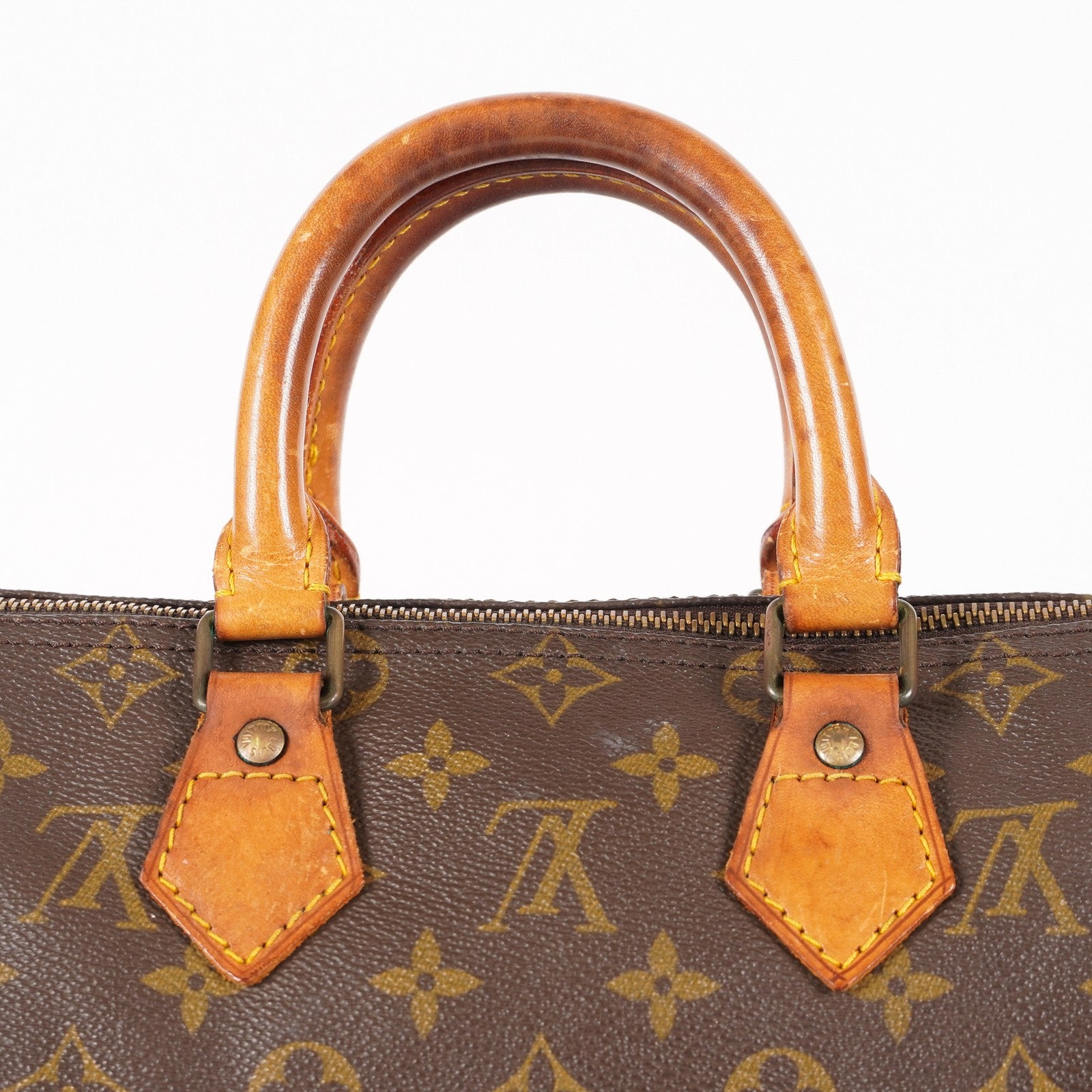 Authentic Louis Vuitton Monogram Speedy 25 Handbag vintage M41528 05E105280029