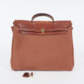 Hermes Herbag 39 Canvas Leather Handbag 04A114400006