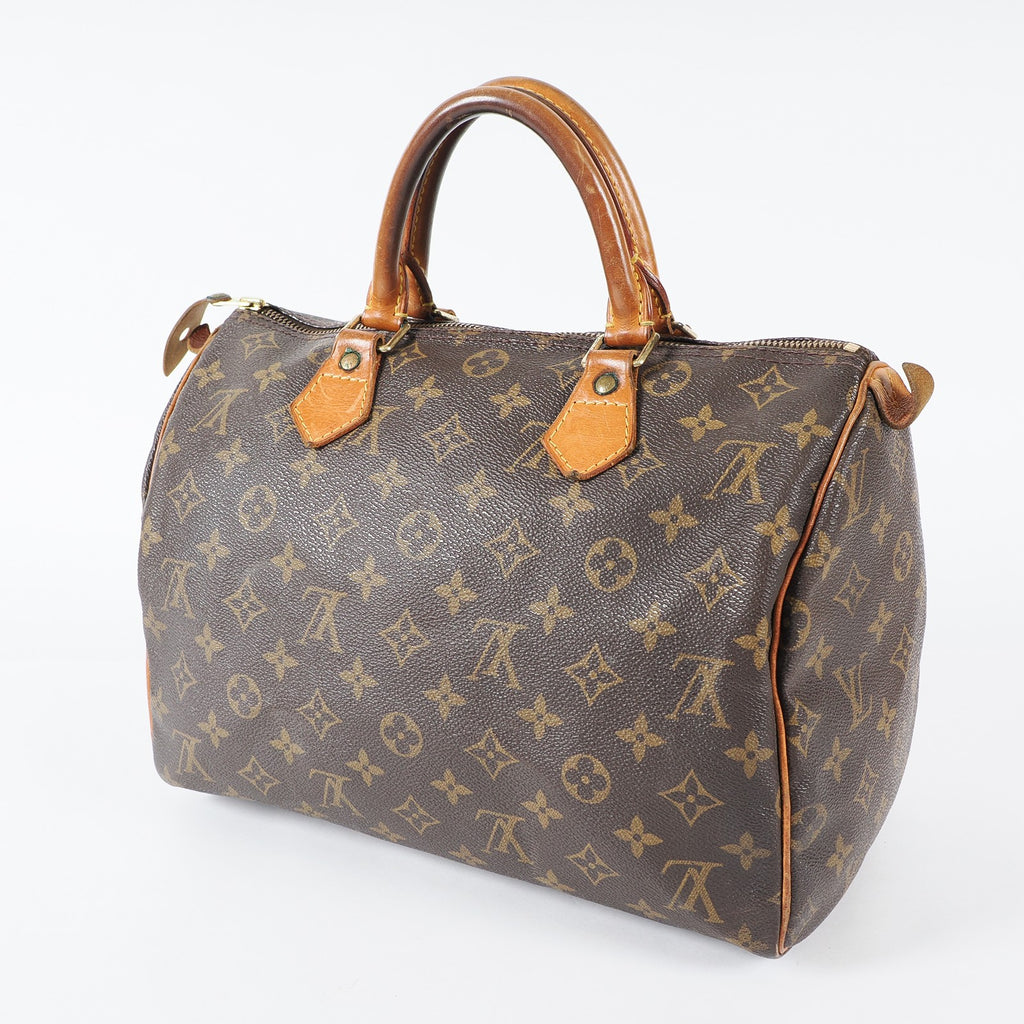 Authentic Louis Vuitton Monogram Speedy 30 M41526 Handbag vintage 03A266177627