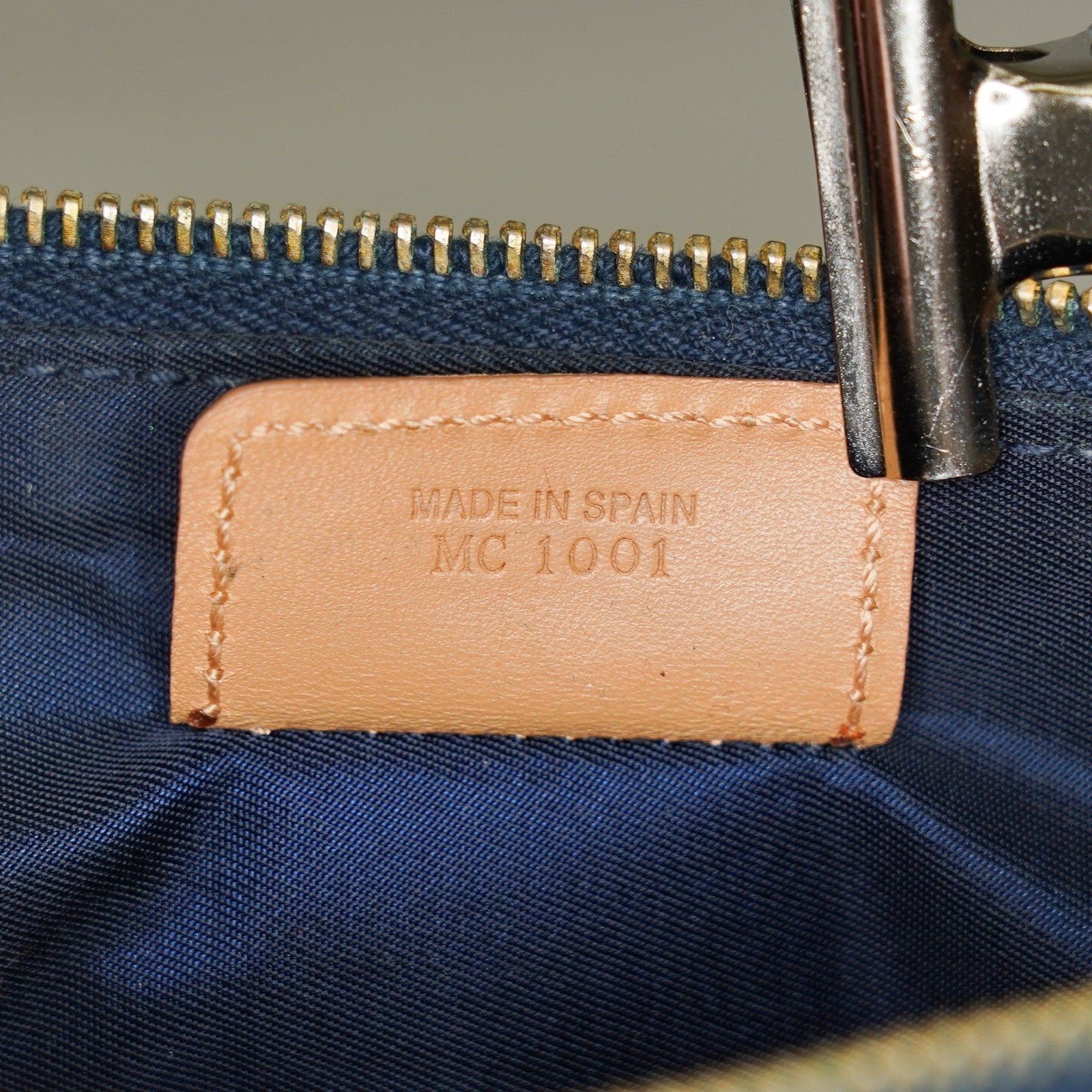 Christian Dior Trotter Blue Denim Mini Saddle Bag 02A115548405