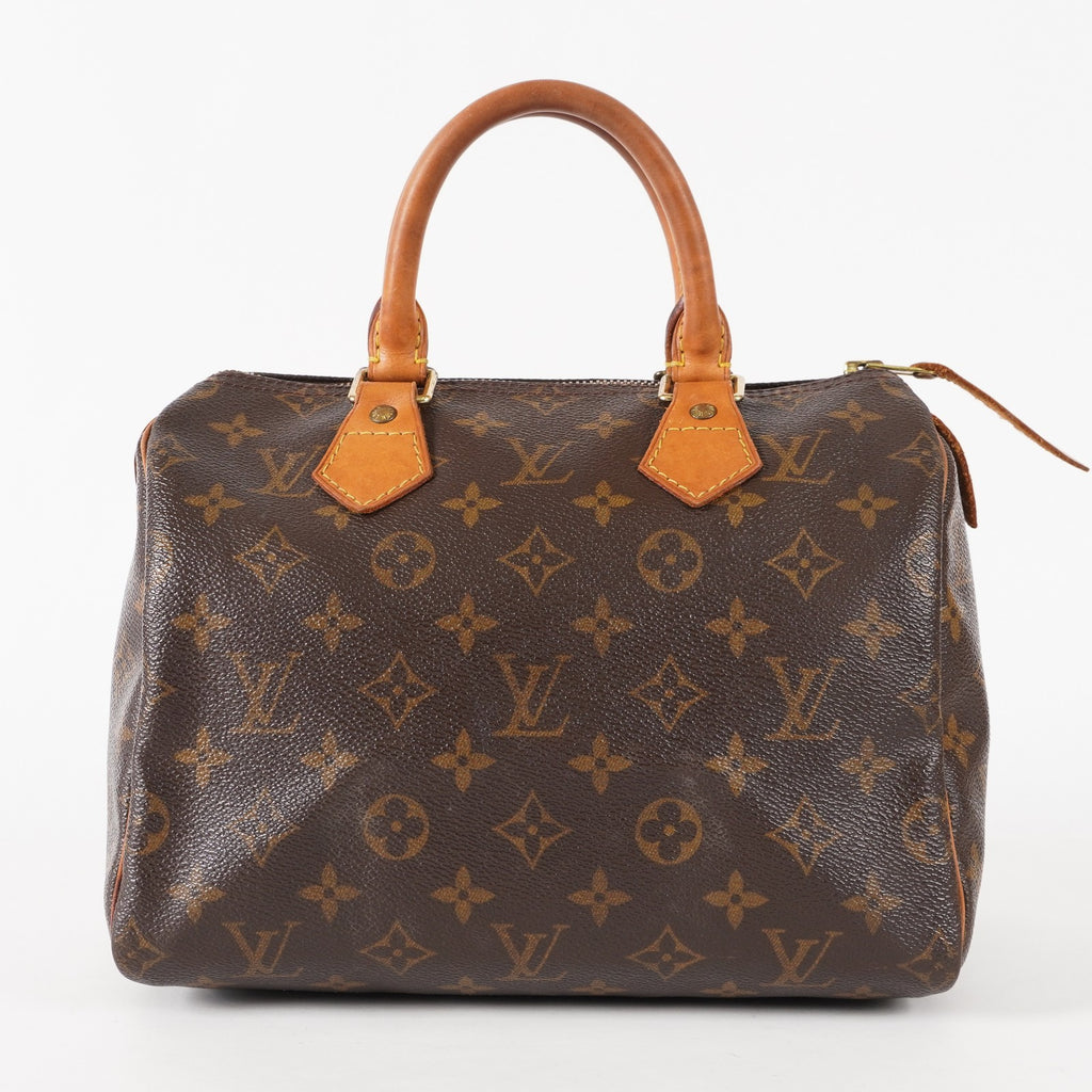 Authentic Louis Vuitton Monogram Speedy 25 Handbag vintage M41528 03E117810011