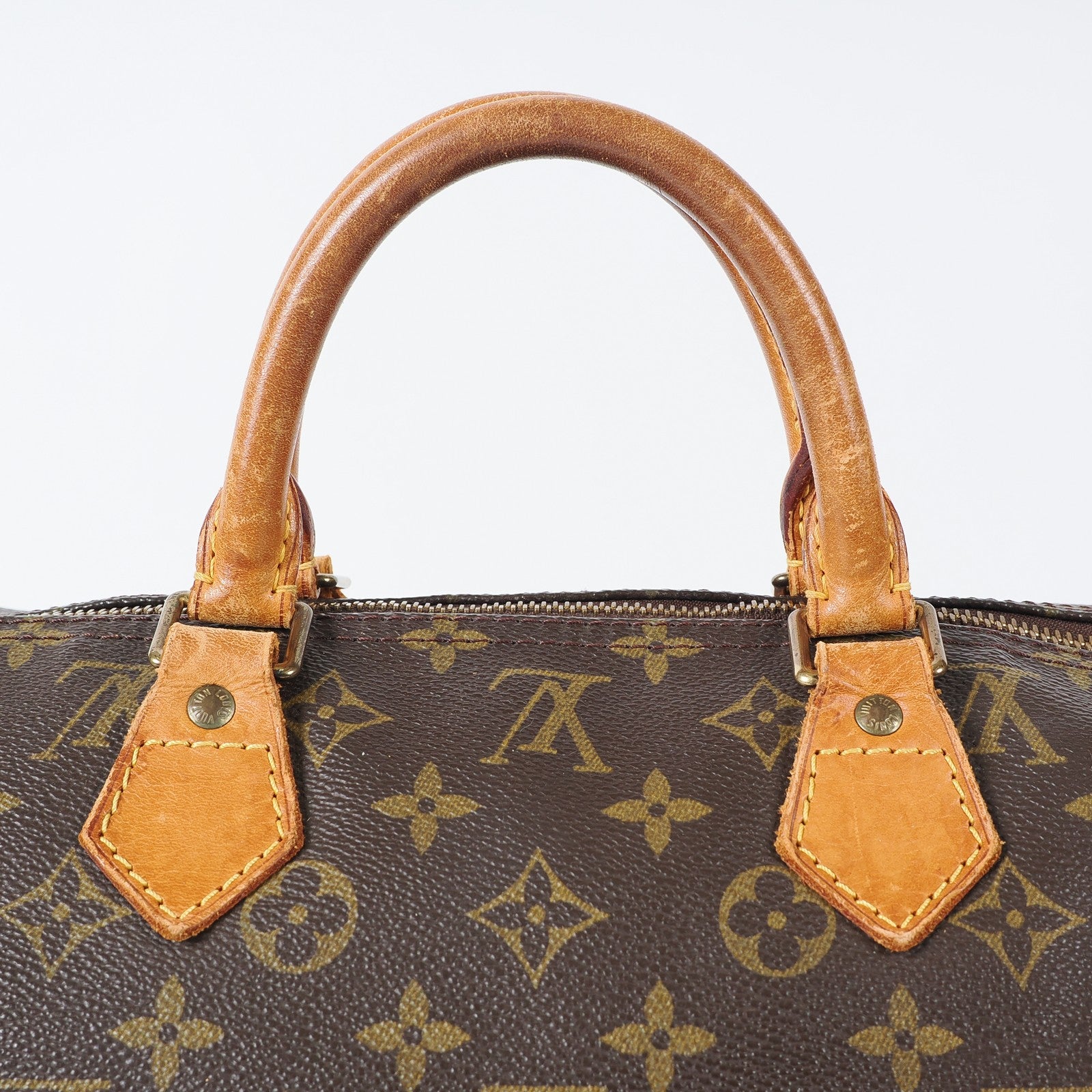 Authentic Louis Vuitton Monogram Speedy 40 Hand Boston Bag M41522 04A066006007