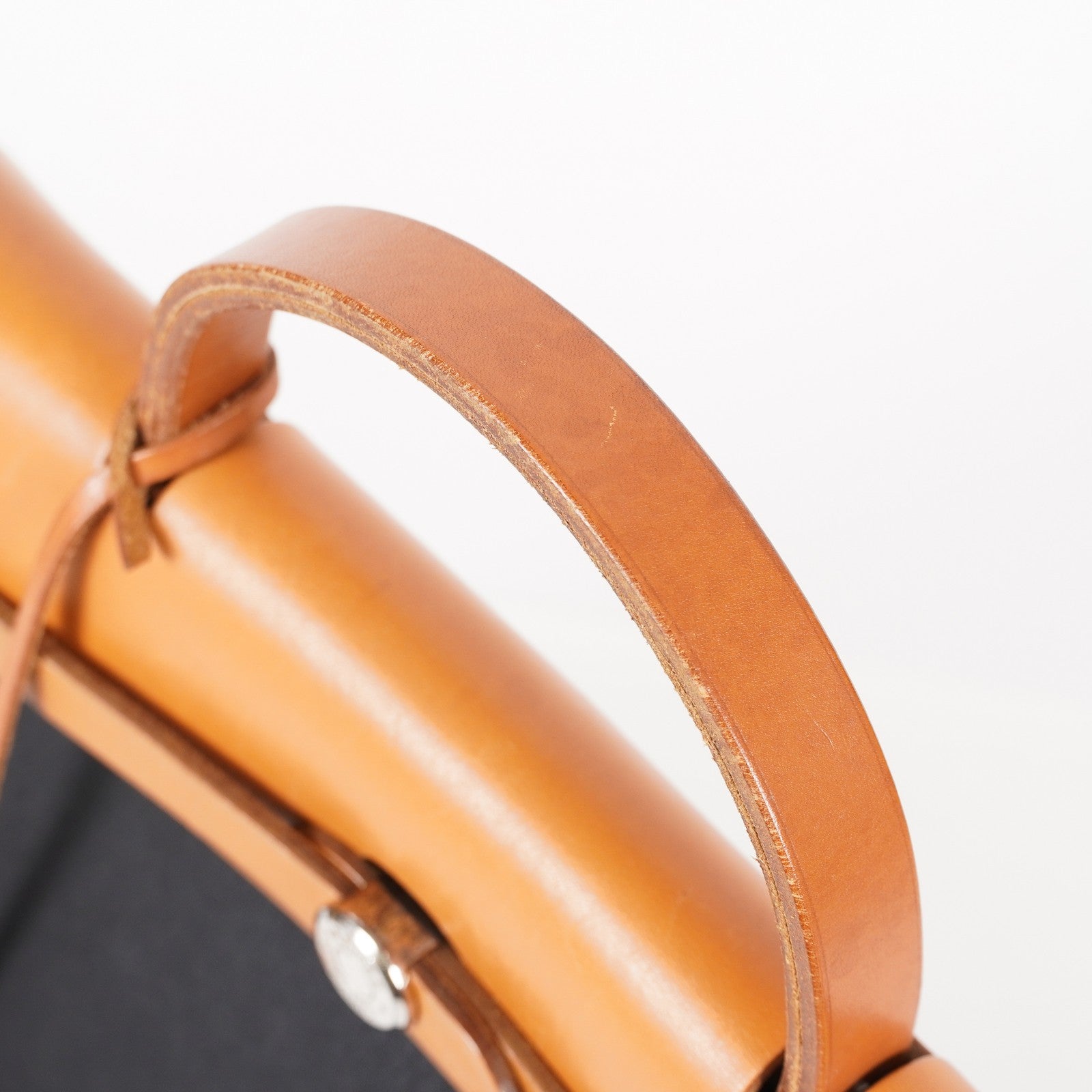 Hermes Herbag Toile and Leather PM 05E095720029