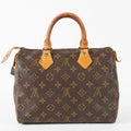 Authentic Louis Vuitton Monogram Speedy 25 M41528 Handbag vintage 03A186234827