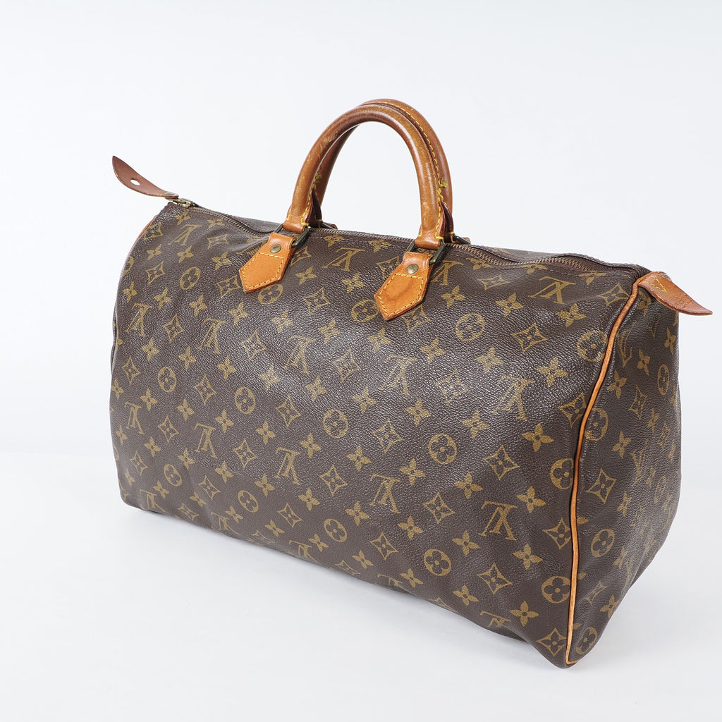 Authentic Louis Vuitton Monogram Speedy 40 Hand Boston Bag M41522 03A435834427