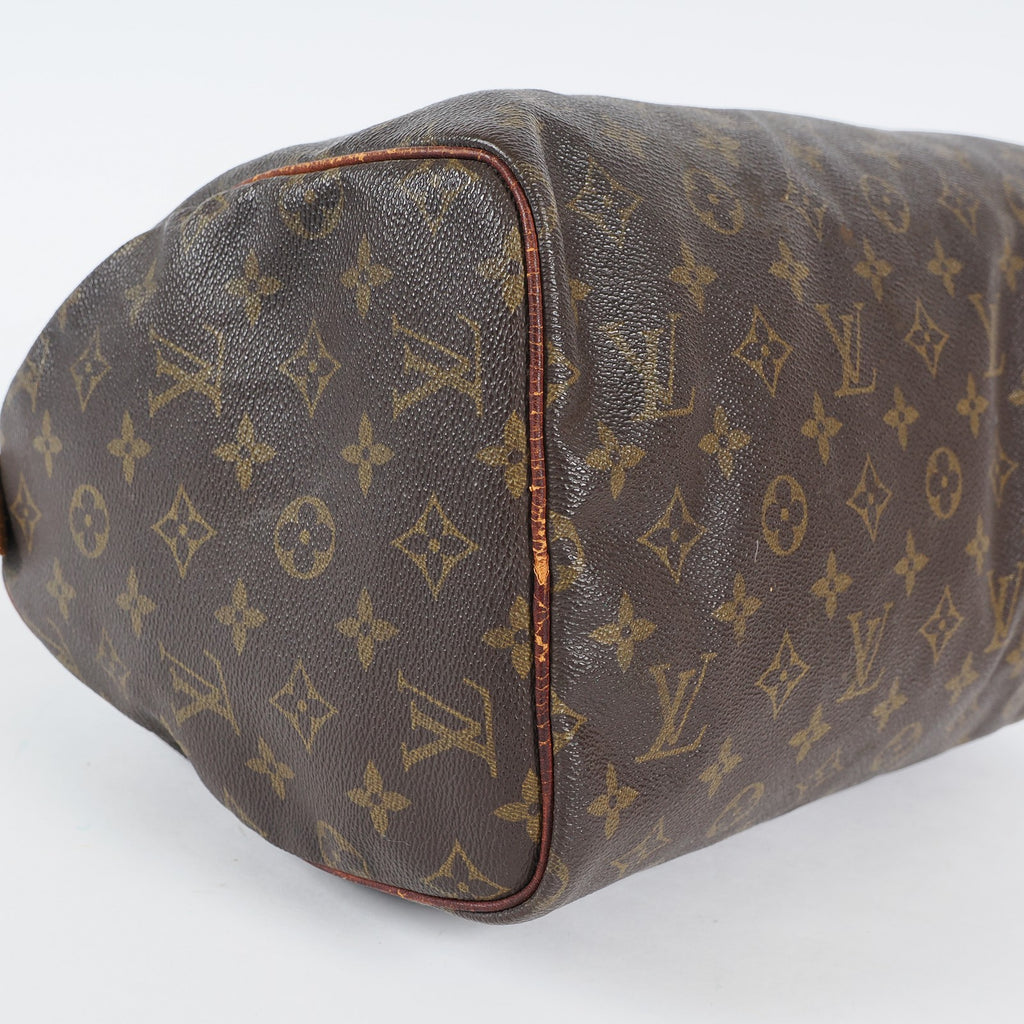 LOUIS VUITTON Speedy 30 Monogram Handbag Mini Boston M41526 used 04A313660807