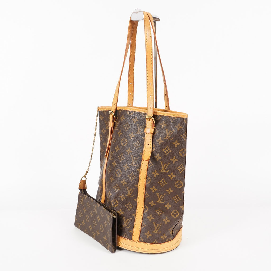 LOUIS VUITTON Monogram Bucket GM M42236 Shoulder Bag LV 05E193190016