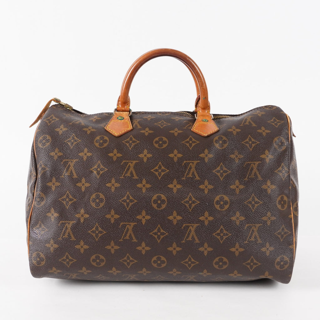 Authentic Louis Vuitton Monogram Speedy 35 M41524 Handbag vintage 02E216050018
