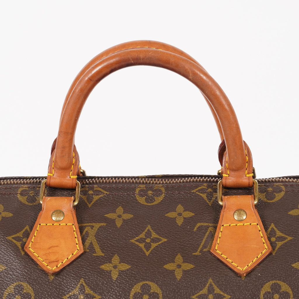 Authentic Louis Vuitton Monogram Speedy 35 M41524 Handbag used 06E465948803