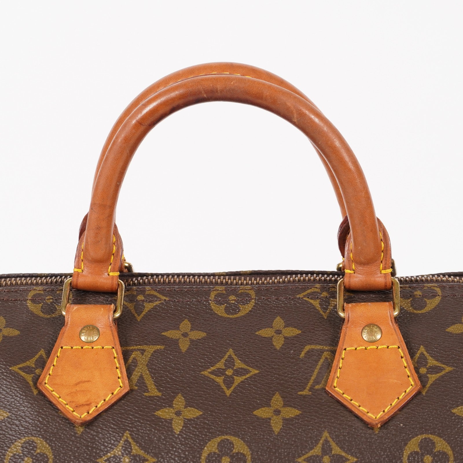Authentic Louis Vuitton Monogram Speedy 35 M41524 Handbag used 06E465948803