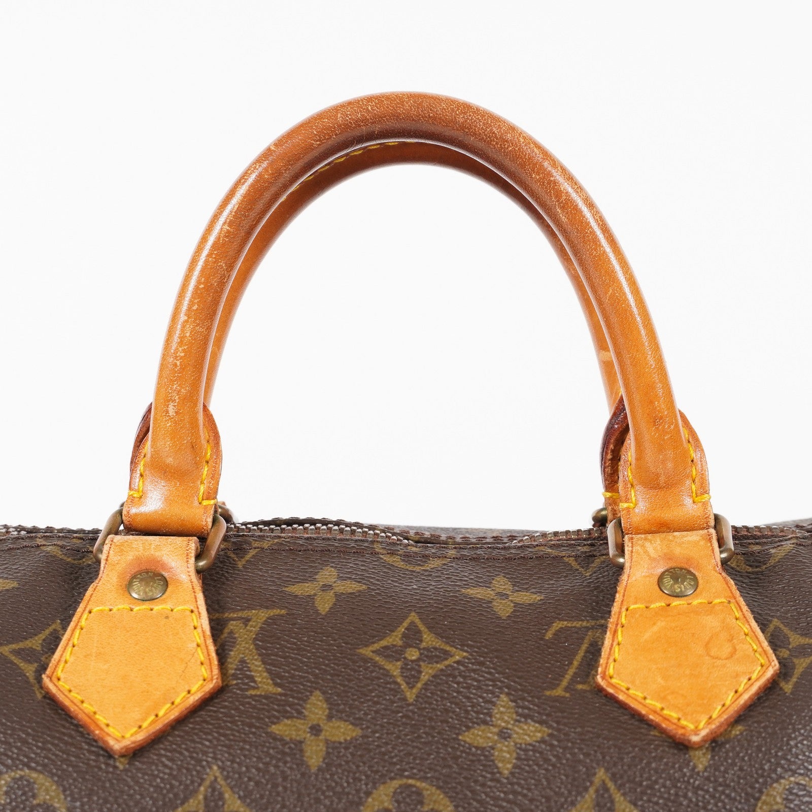 Authentic Louis Vuitton Monogram Speedy 35 M41524 vintage Handbag 05E256050016