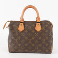 Authentic Louis Vuitton Monogram Speedy 25 Handbag  M41528 vintage 03E4910120011
