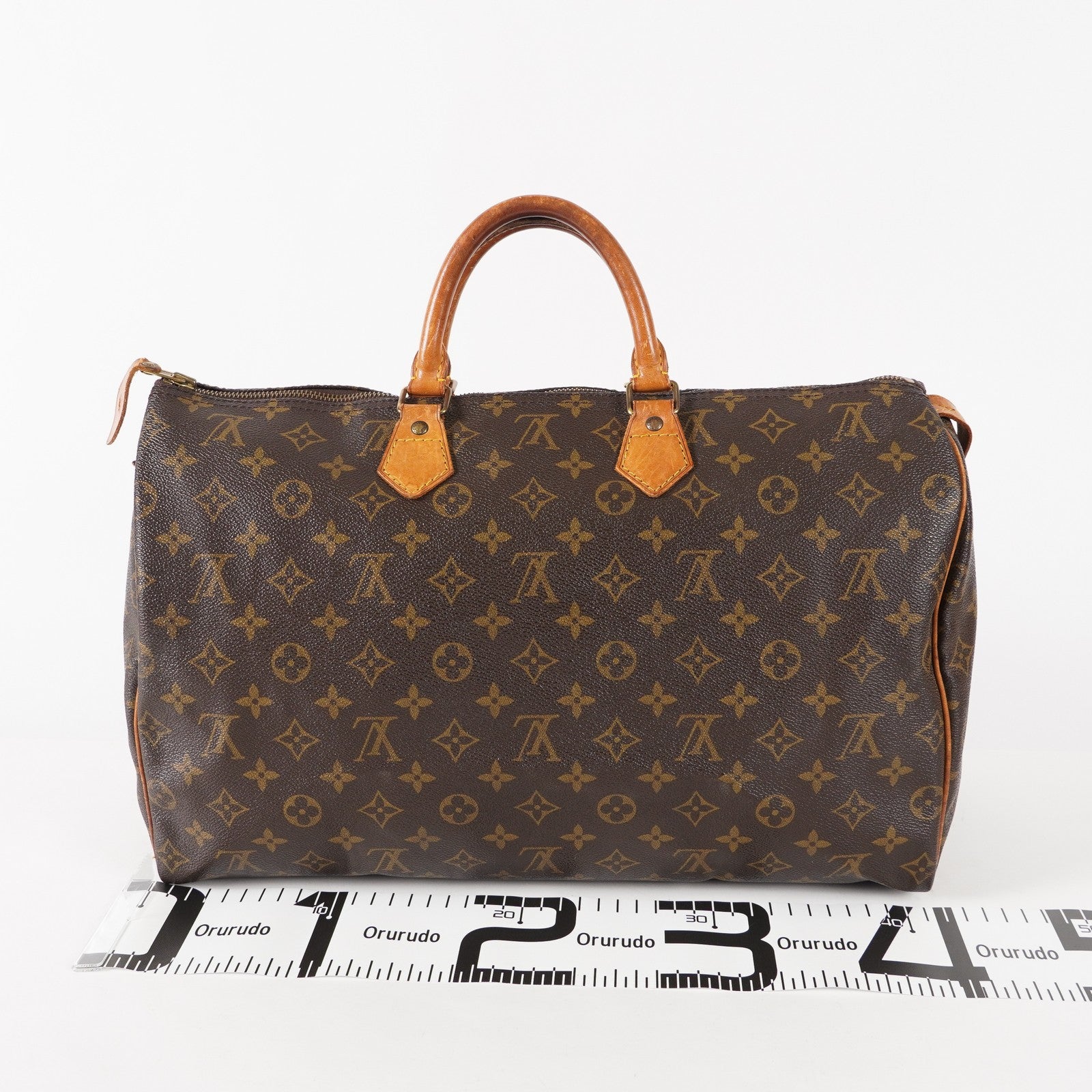 Authentic Louis Vuitton Monogram Speedy 40 M41522 Hand Boston Bag 03E125830011