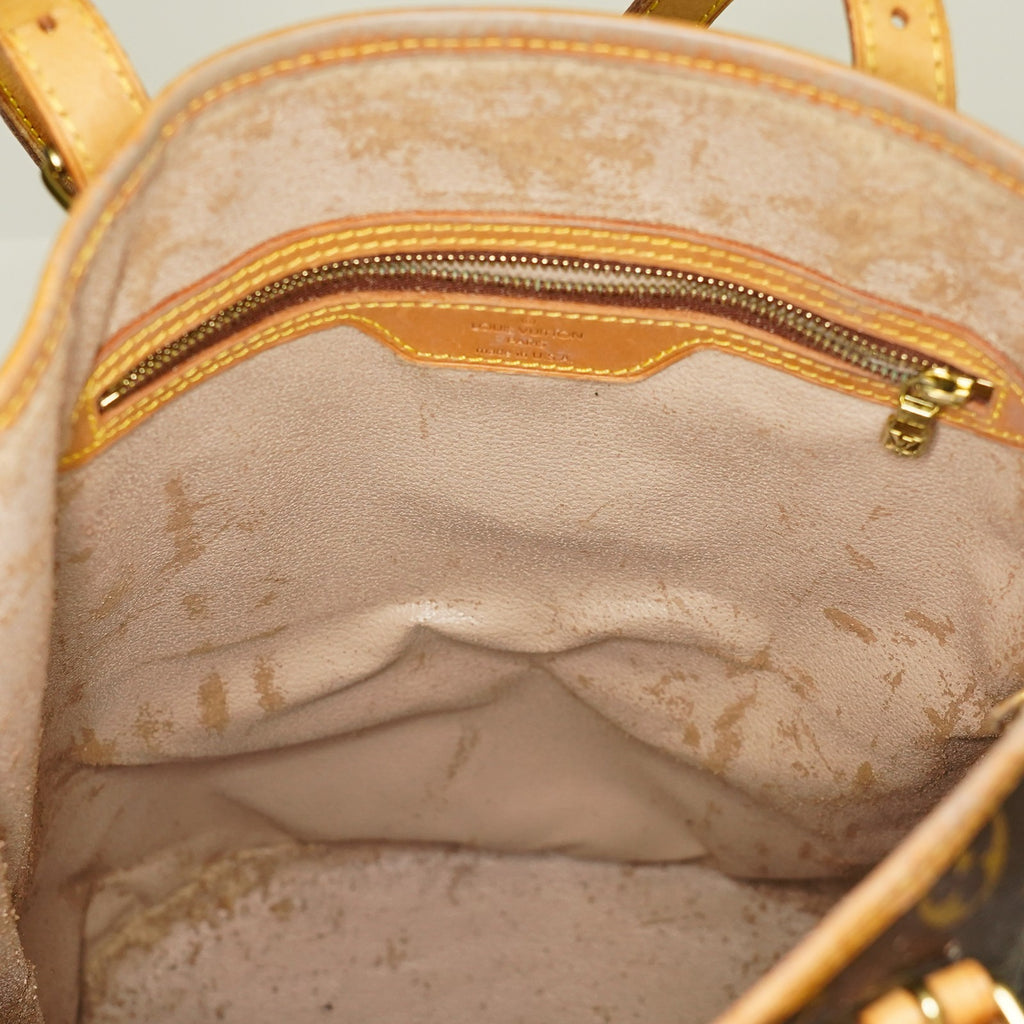 LOUIS VUITTON Monogram Bucket GM M42236 Shoulder Bag LV 05E152750029