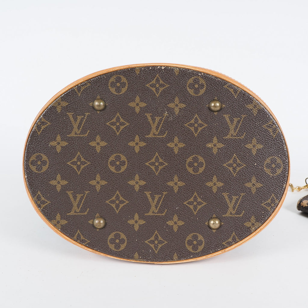 LOUIS VUITTON Monogram Bucket GM M42236 Shoulder Bag LV used 04A362516824