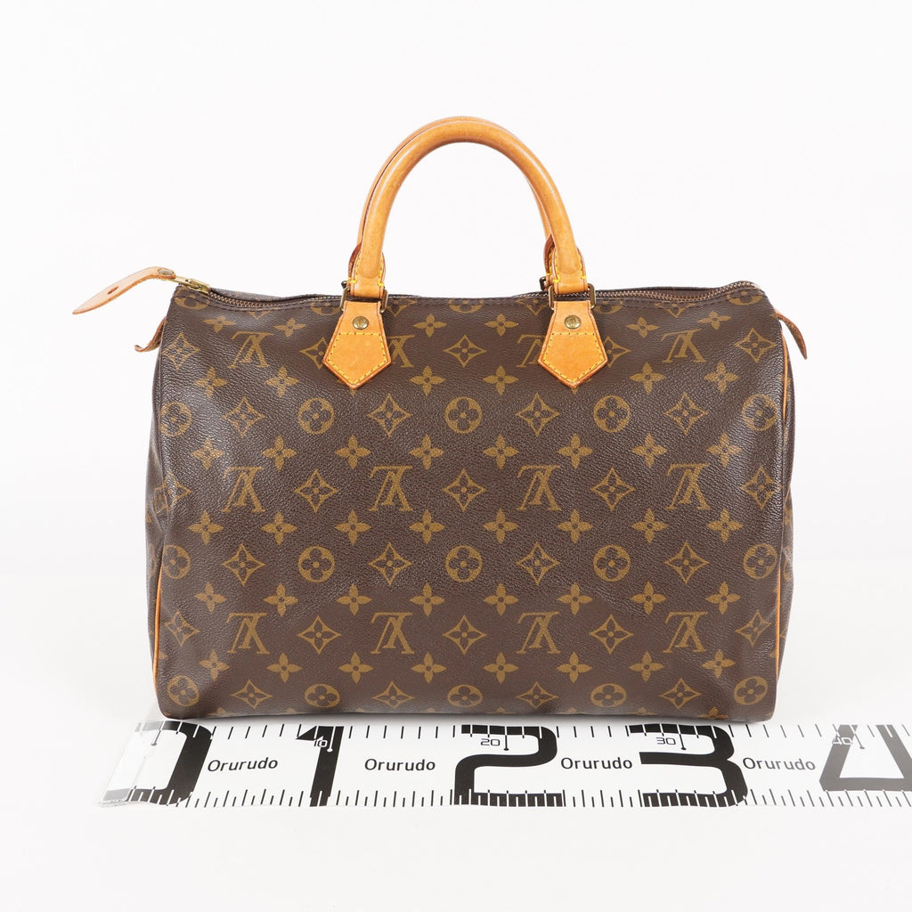 Authentic Louis Vuitton Monogram Speedy 35 M41524 Handbag used 06E566520803