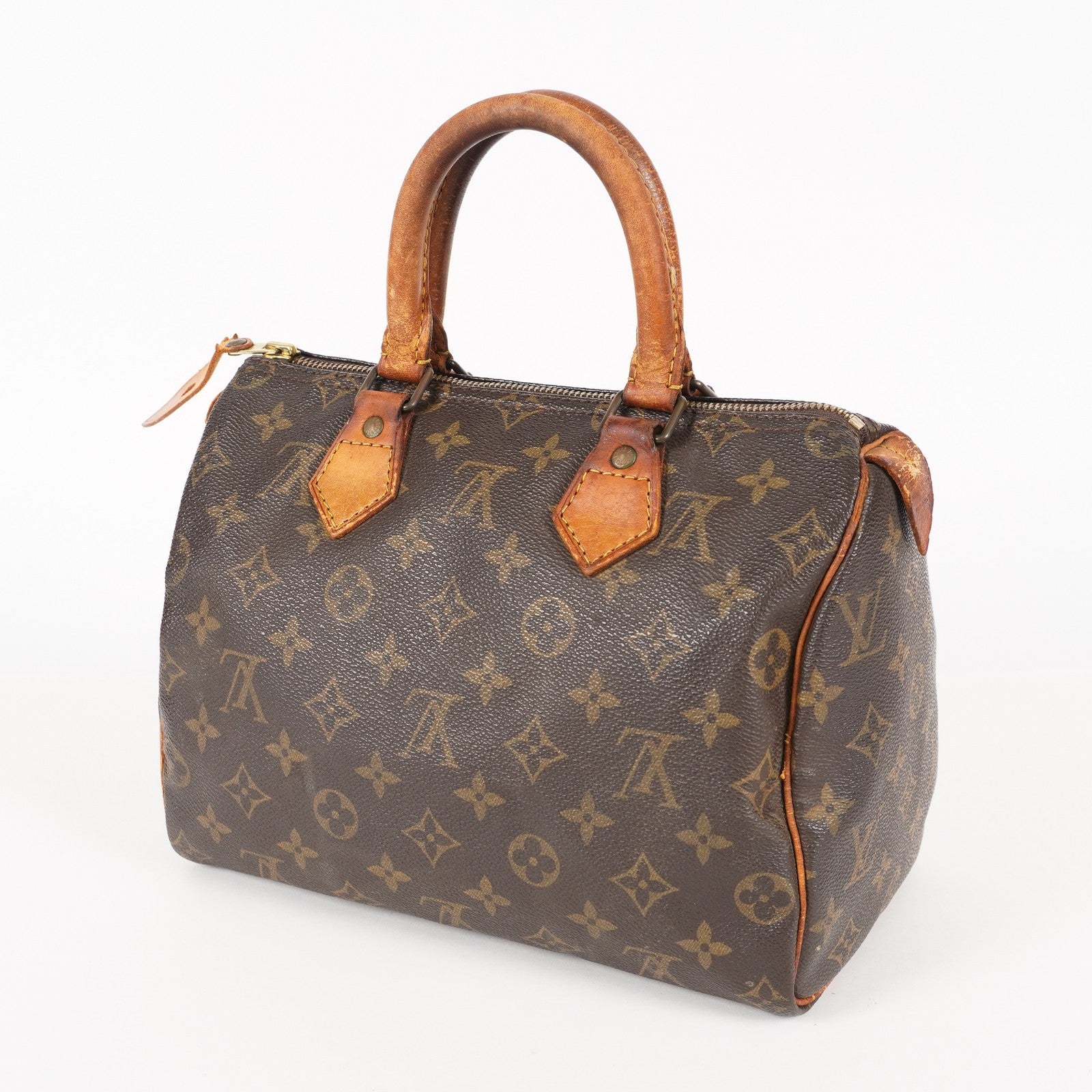 Authentic Louis Vuitton Monogram Speedy 25 Handbag vintage M41528 06E554804803