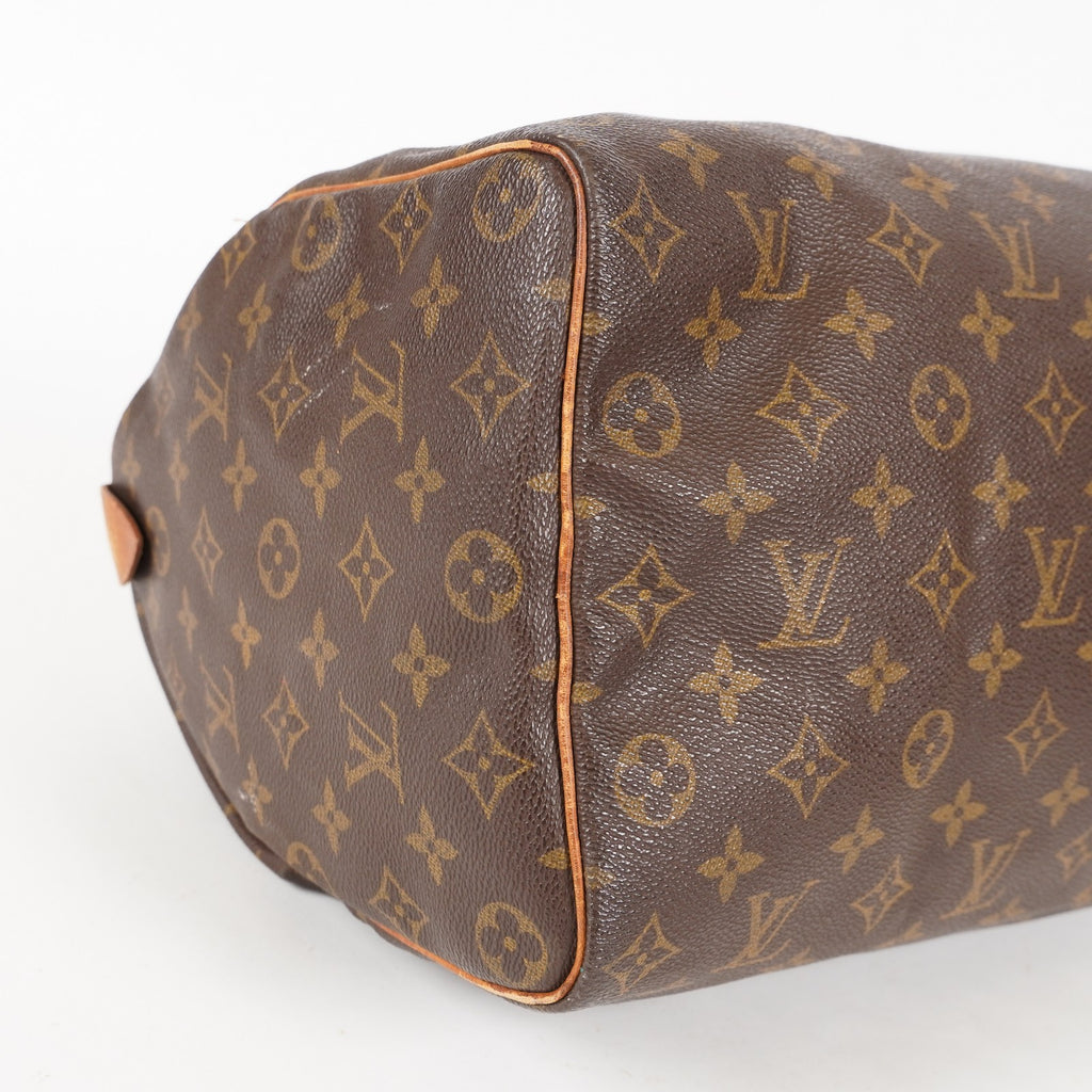 Authentic Louis Vuitton Monogram Speedy 35 M41524 Handbag used 06E386050002