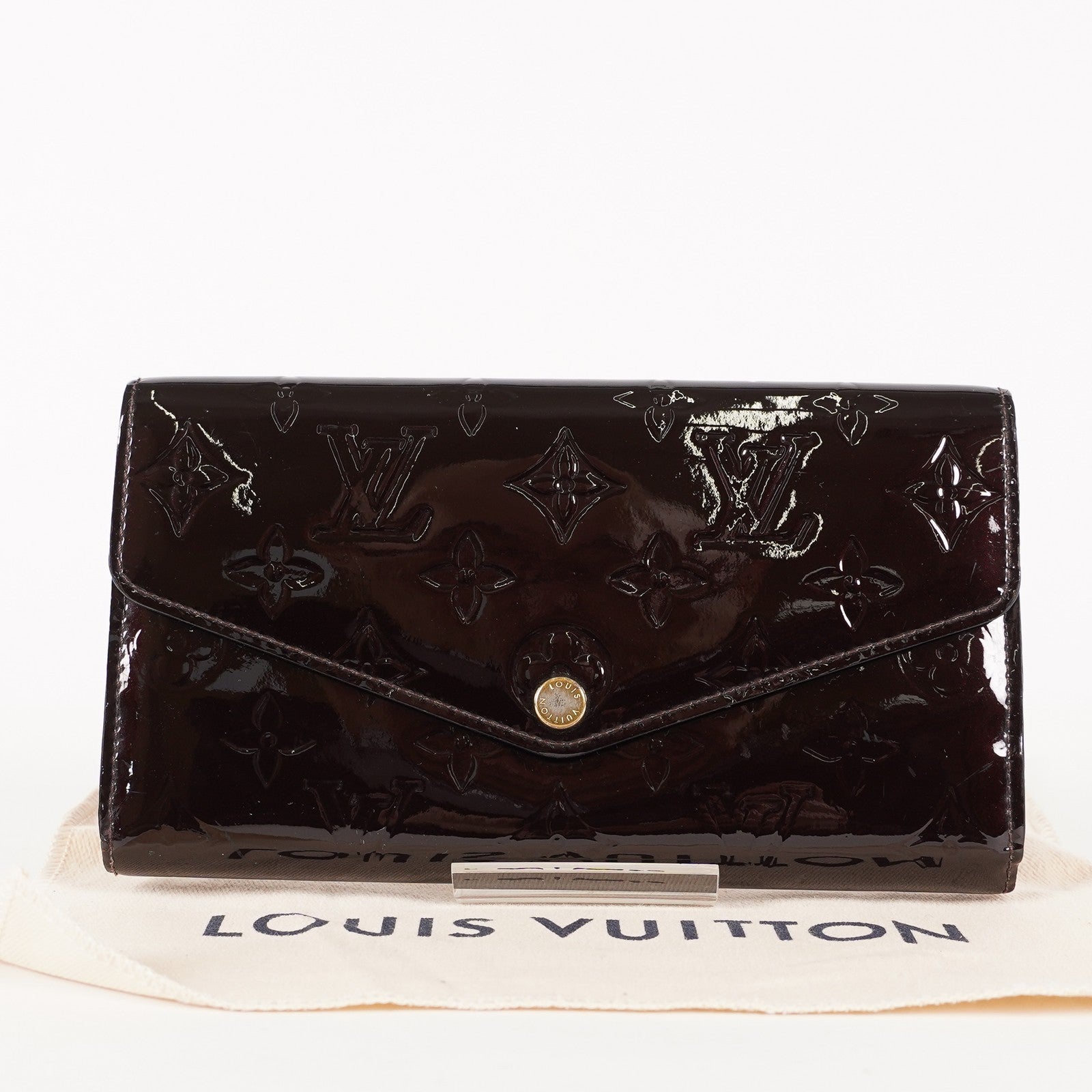 Louis Vuitton Portefeuille Sarah Monogram Vernis Wallet M90152 03T061600009