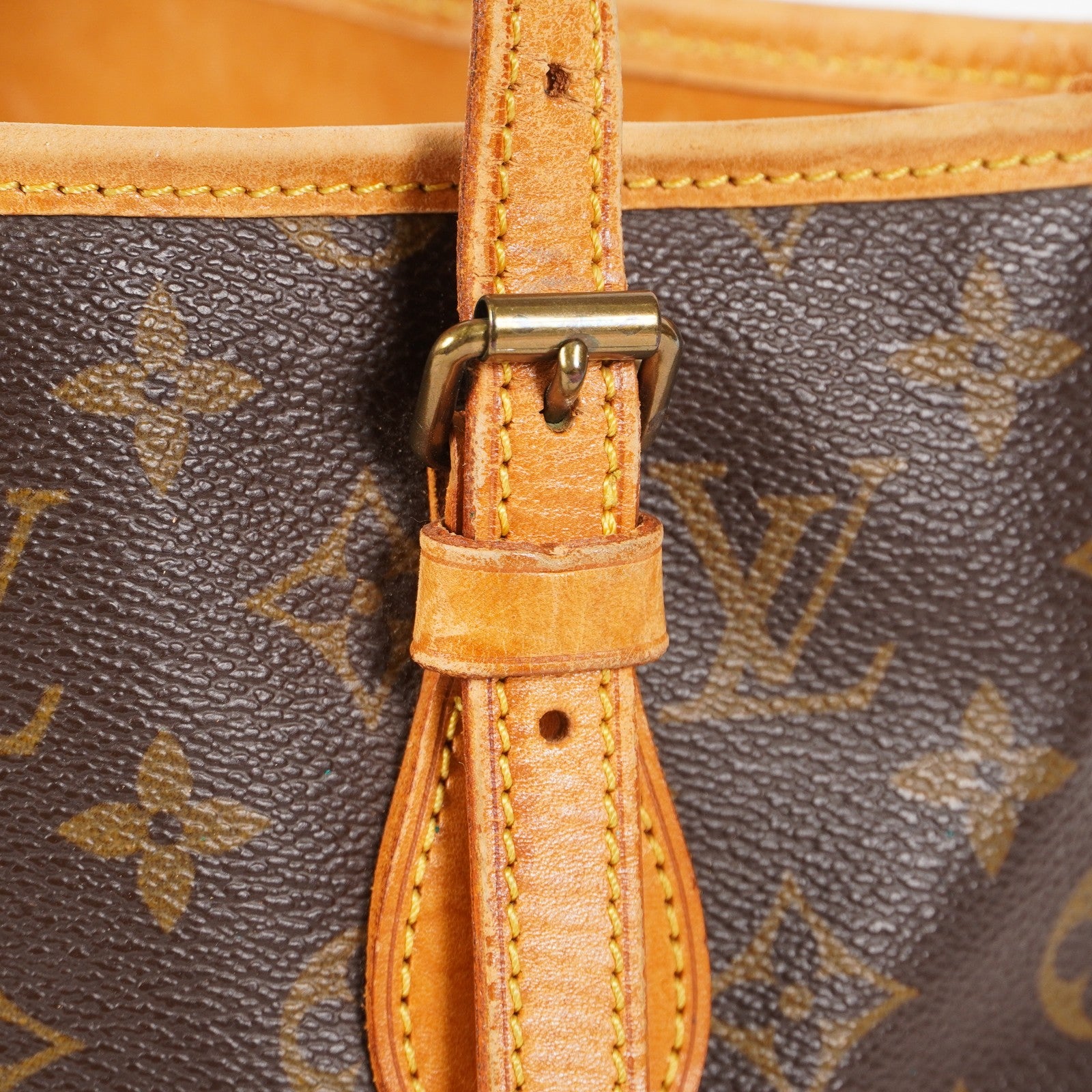 Authentic Louis Vuitton Monogram Bucket PM Shoulder Tote Bag M42238 05E212090016