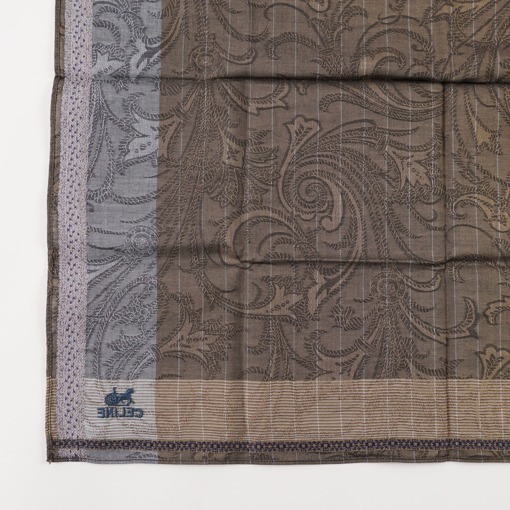 LUXURY CELINE BANDANA / HANDKERCHIEF Brown Women XY205
